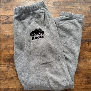 Roots Mens Charcoal Joggers